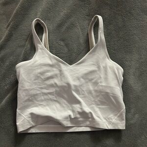 White Lululemon Align tank
